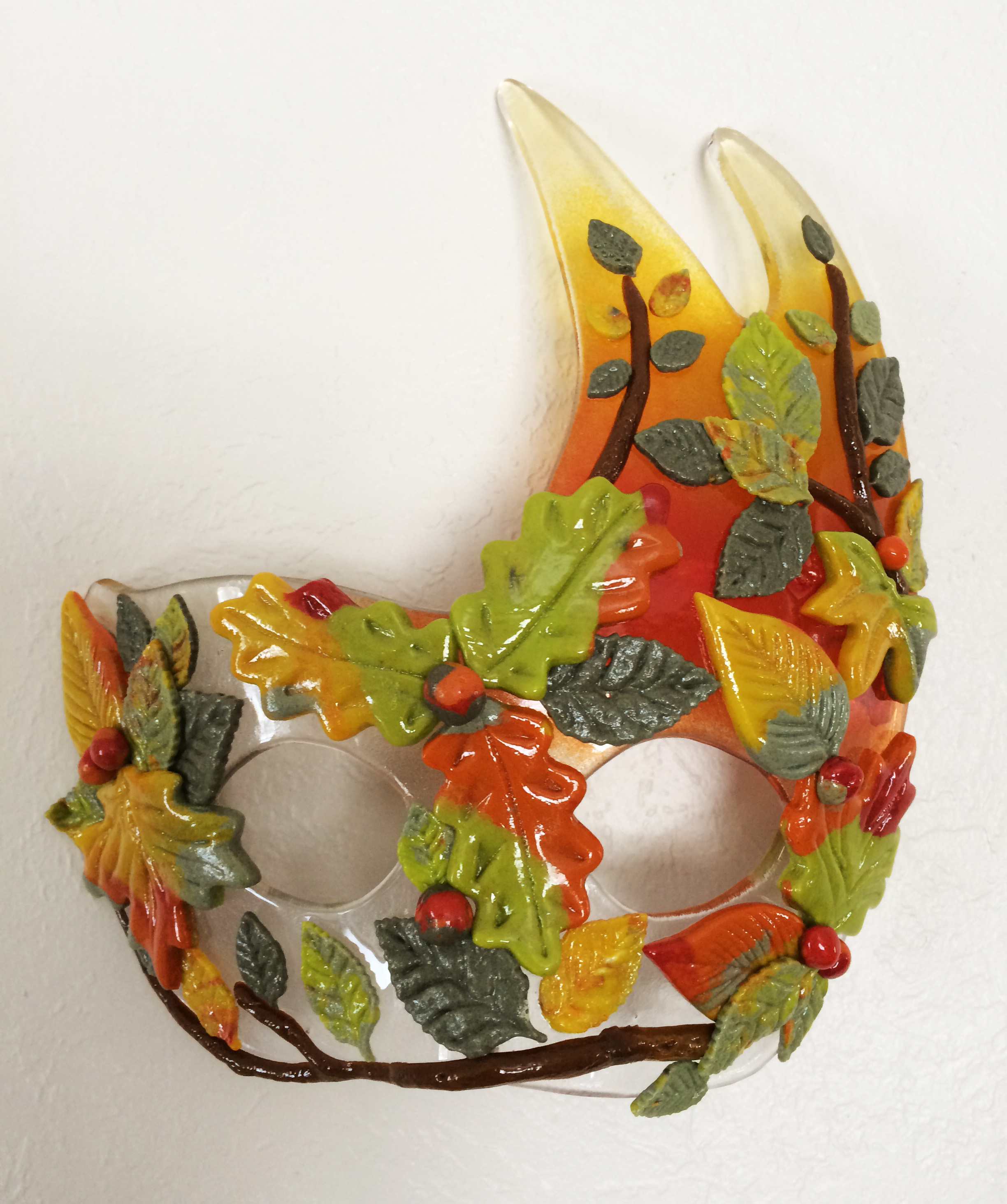 Click to view detail for LM-014 Woodland Foliage Mask 8.75x8.75 $850